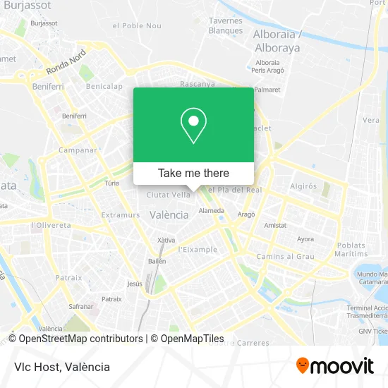 Vlc Host map