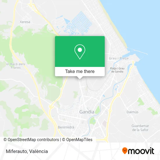 Miferauto map