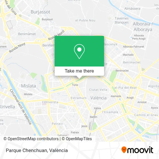 Parque Chenchuan map