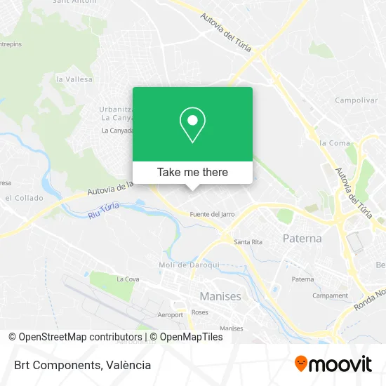 Brt Components map