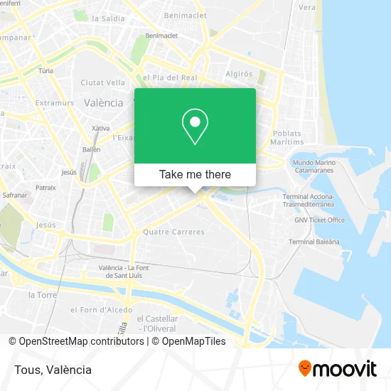 Tous map