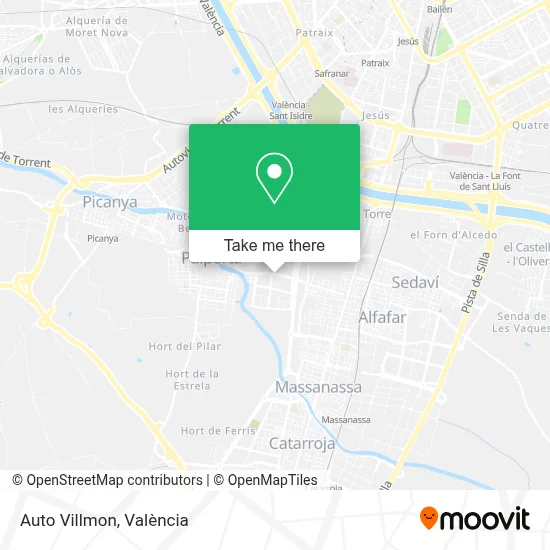 Auto Villmon map