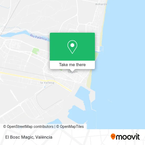 El Bosc Magic map