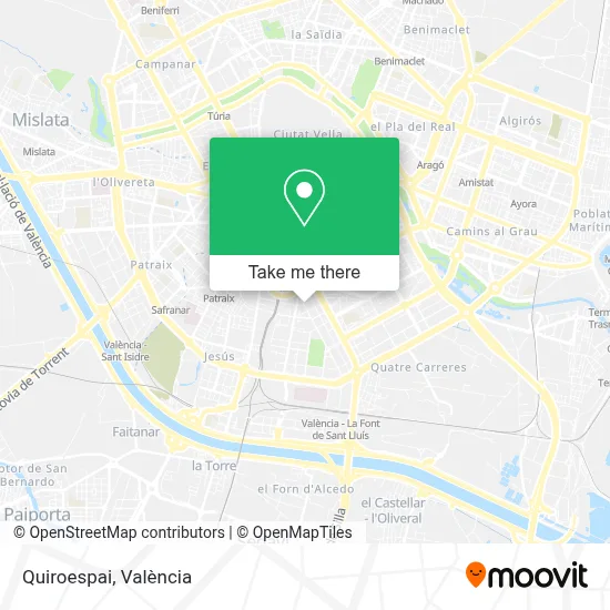 Quiroespai map