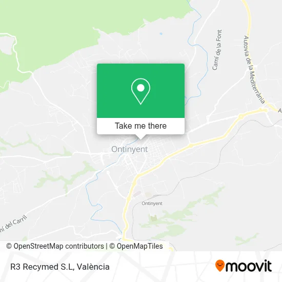 R3 Recymed S.L map