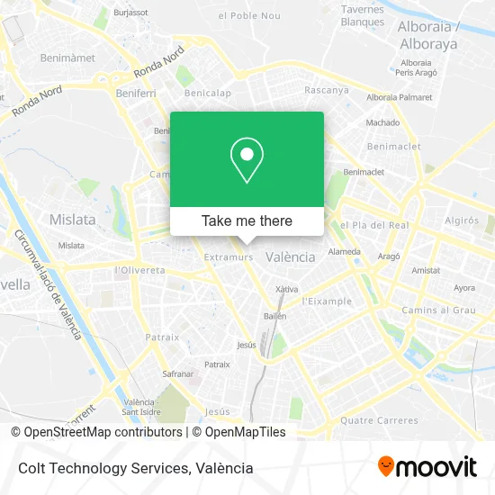 Colt Technology Services map