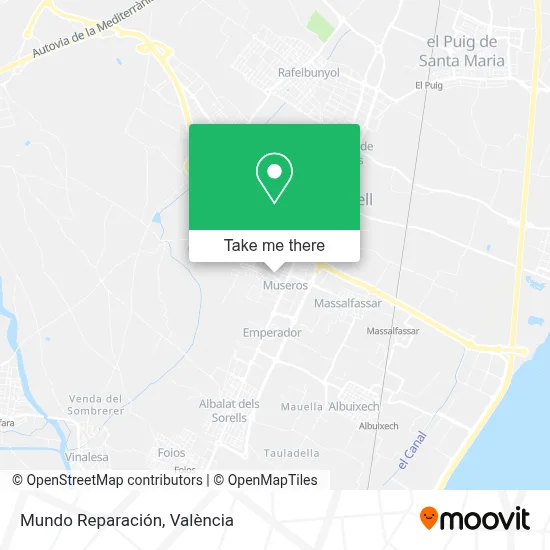 Mundo Reparación map
