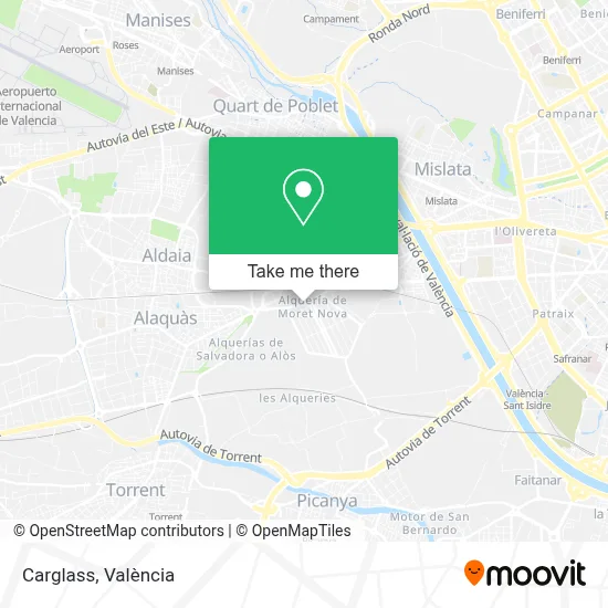 Carglass map