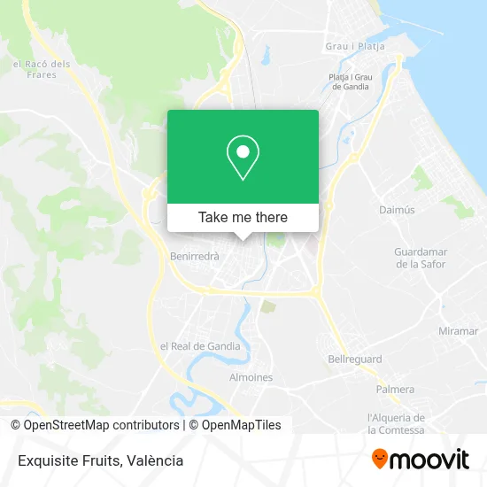 Exquisite Fruits map