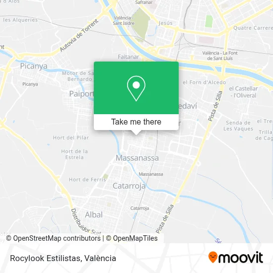 Rocylook Estilistas map