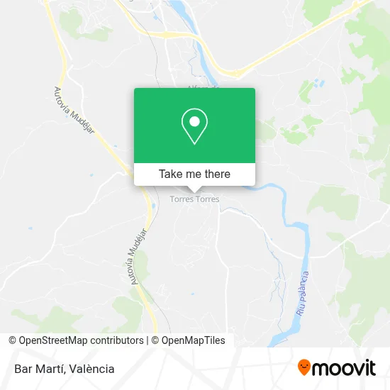 Bar Martí map
