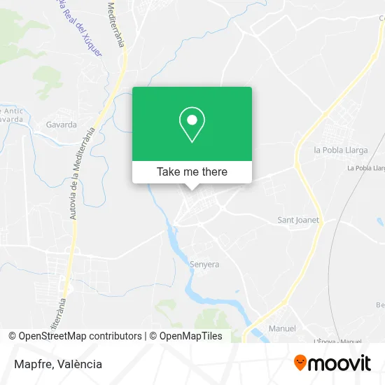 Mapfre map