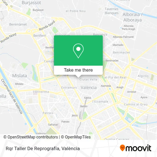 Rqr Taller De Reprografía map