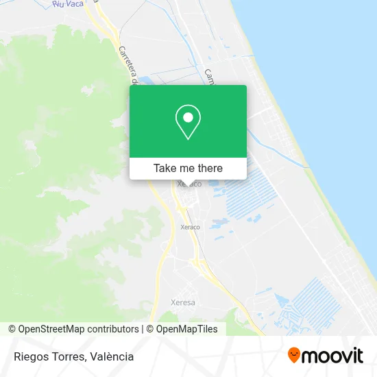 Riegos Torres map