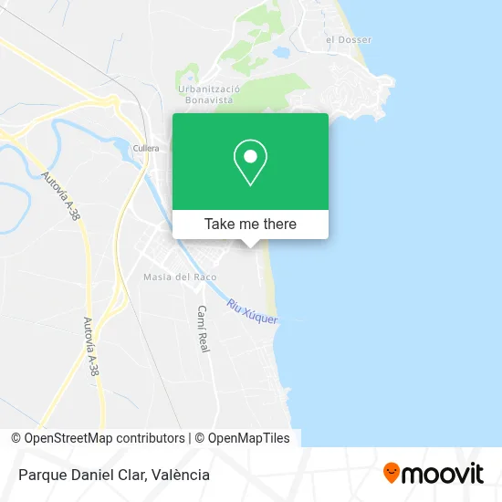 Parque Daniel Clar map