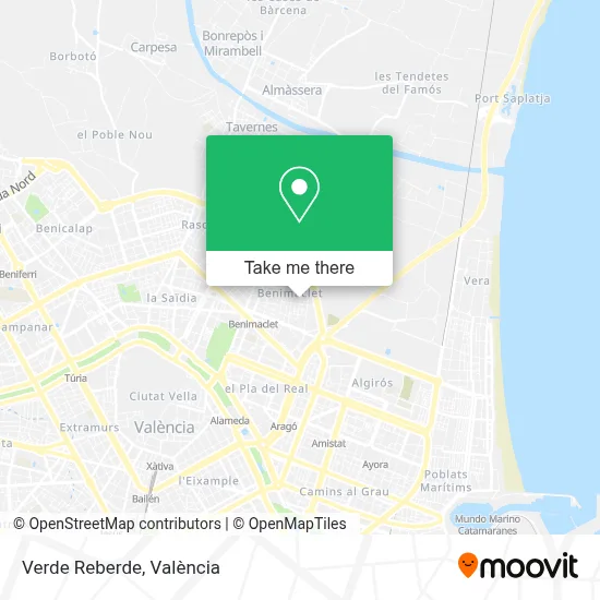 Verde Reberde map