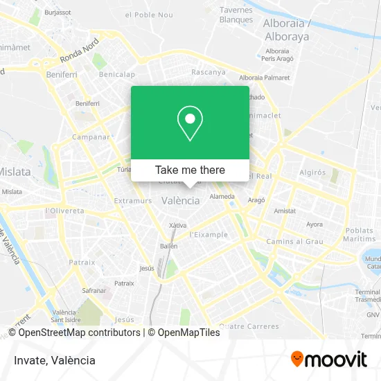 Invate map