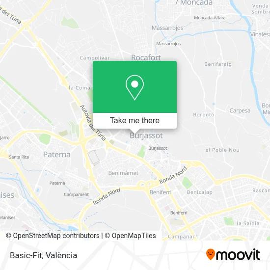Basic-Fit map