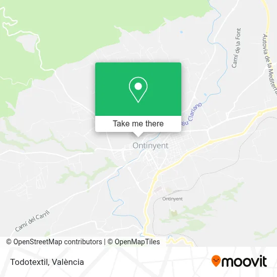 Todotextil map