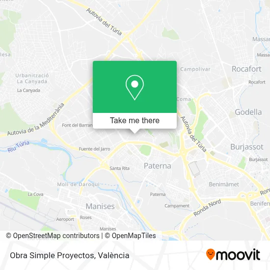 Obra Simple Proyectos map