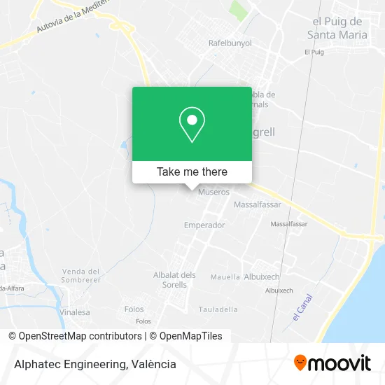 Alphatec Engineering map