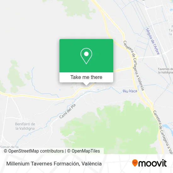 Millenium Tavernes Formación map