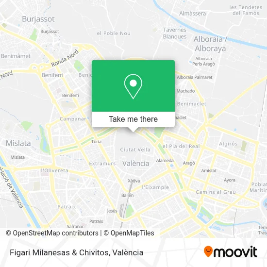 Figari Milanesas & Chivitos map