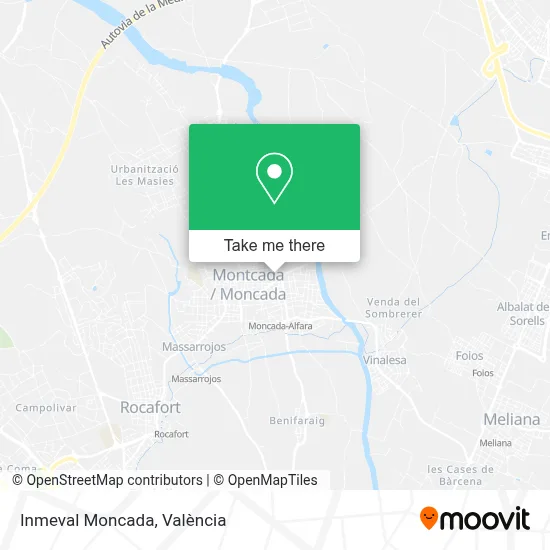 Inmeval Moncada map