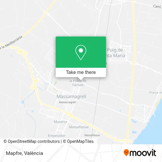 Mapfre map