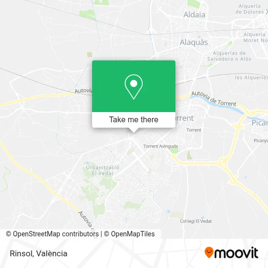 Rinsol map