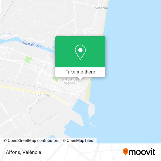 Alfons map