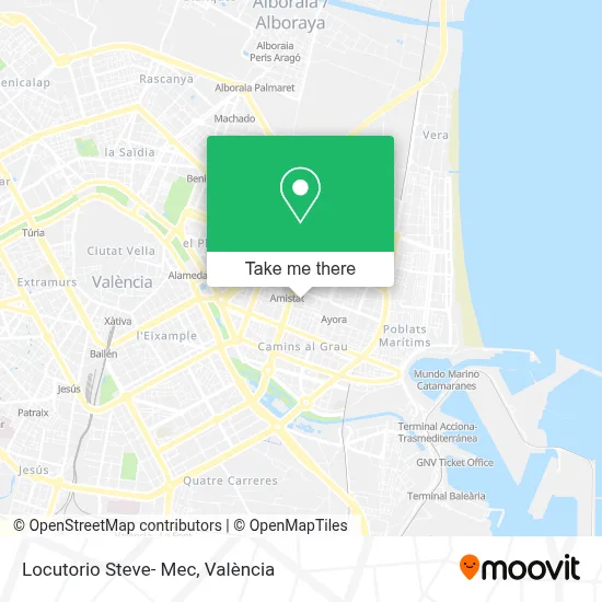 Locutorio Steve- Mec map