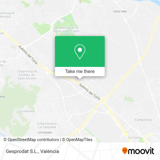 Gesprodat S.L. map
