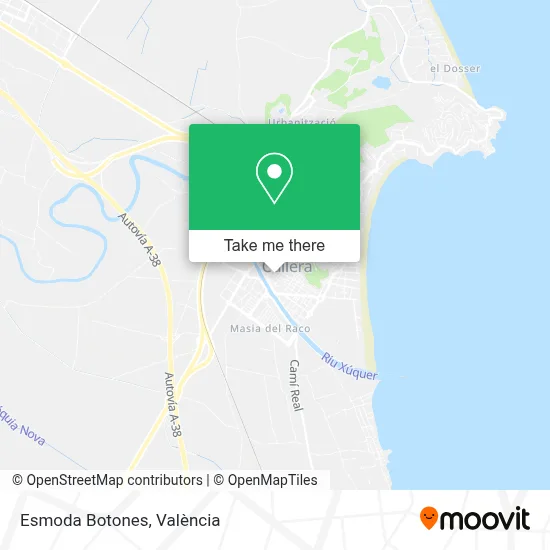 Esmoda Botones map