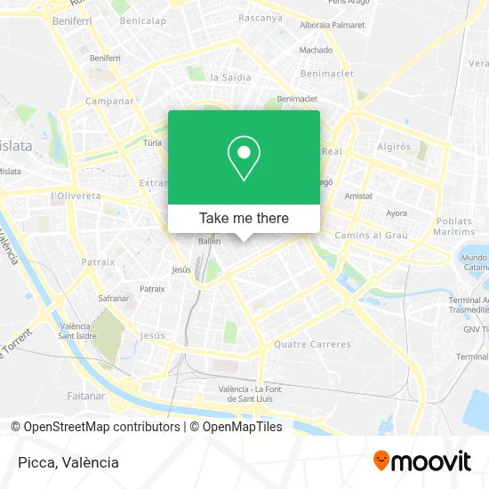 Picca map