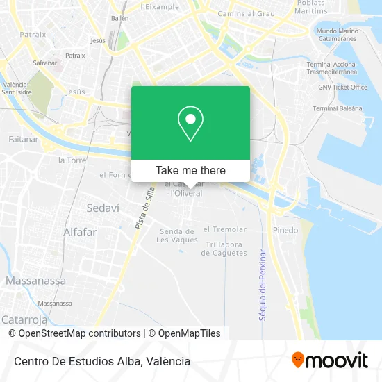 Centro De Estudios Alba map