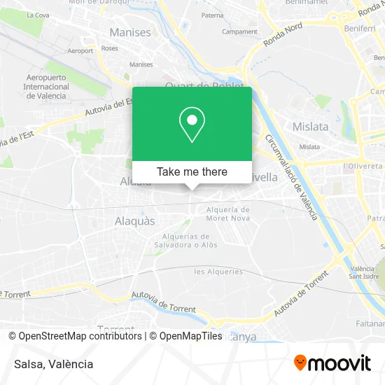 Salsa map