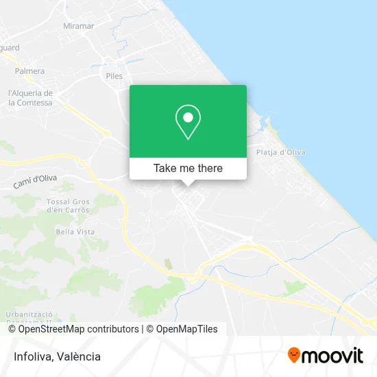 Infoliva map