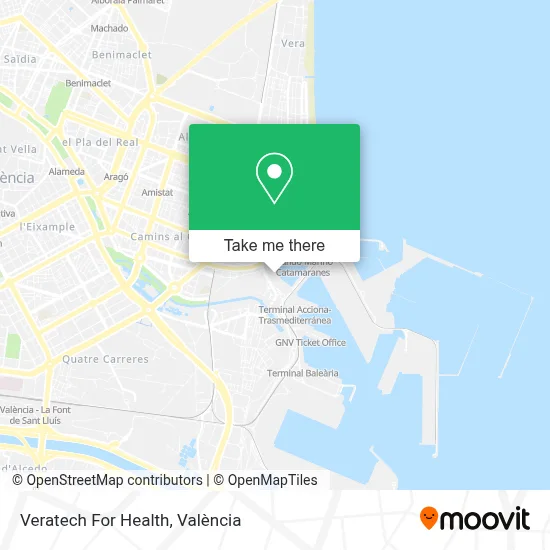 Veratech For Health map