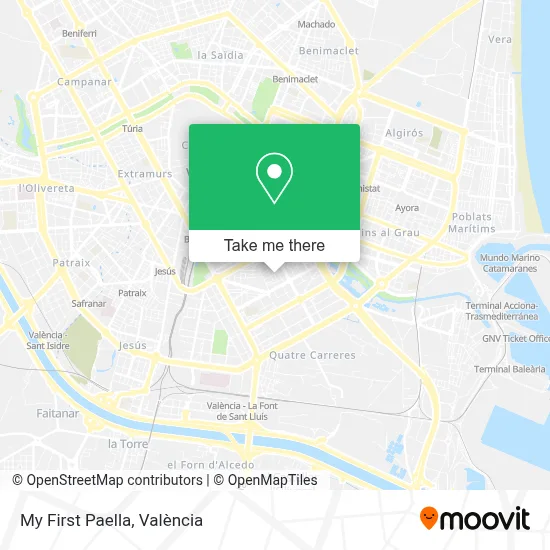 My First Paella map
