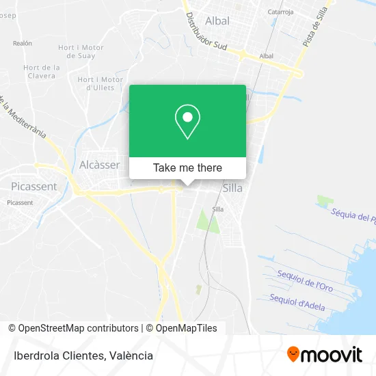 Iberdrola Clientes map