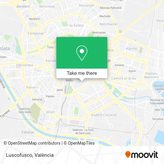 Luscofusco map