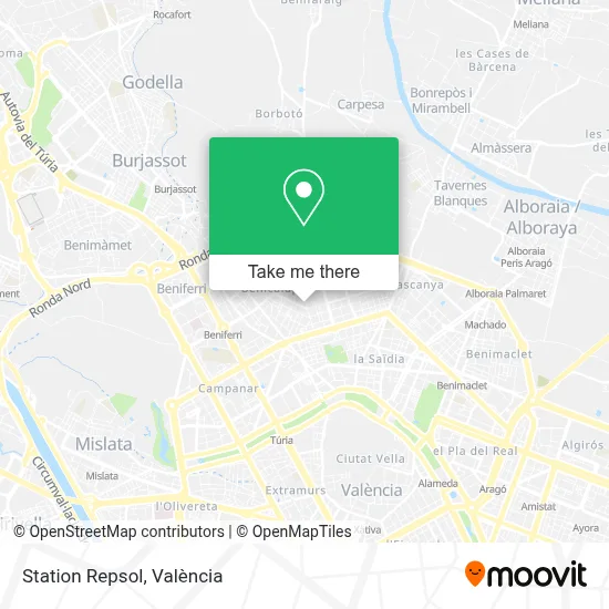 Station Repsol map