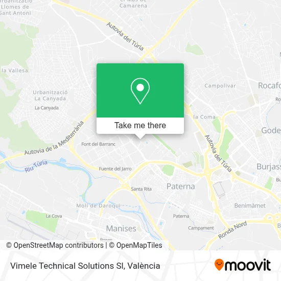 Vimele Technical Solutions Sl map