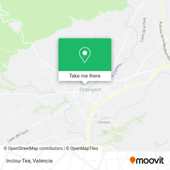 Inclou-Tea map