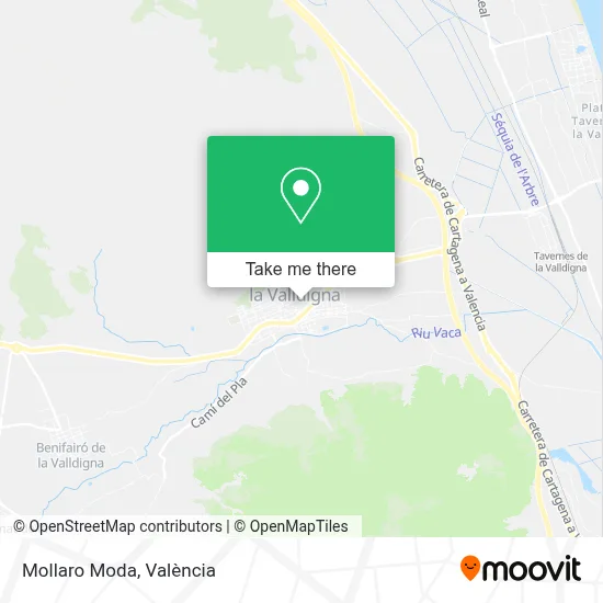 Mollaro Moda map