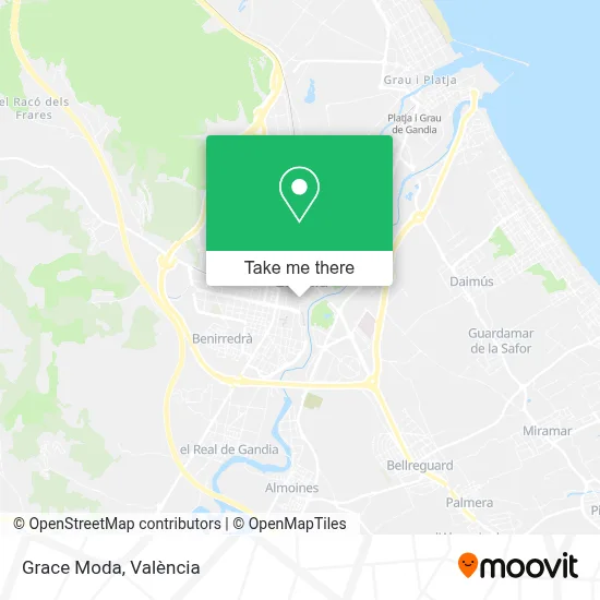 Grace Moda map