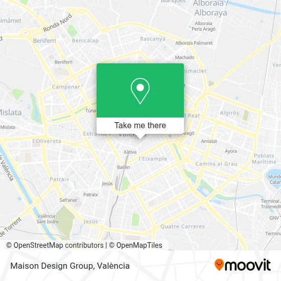 Maison Design Group map