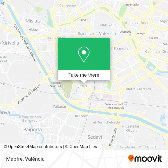 Mapfre map