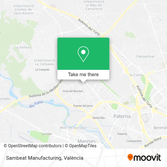 Sambeat Manufacturing map